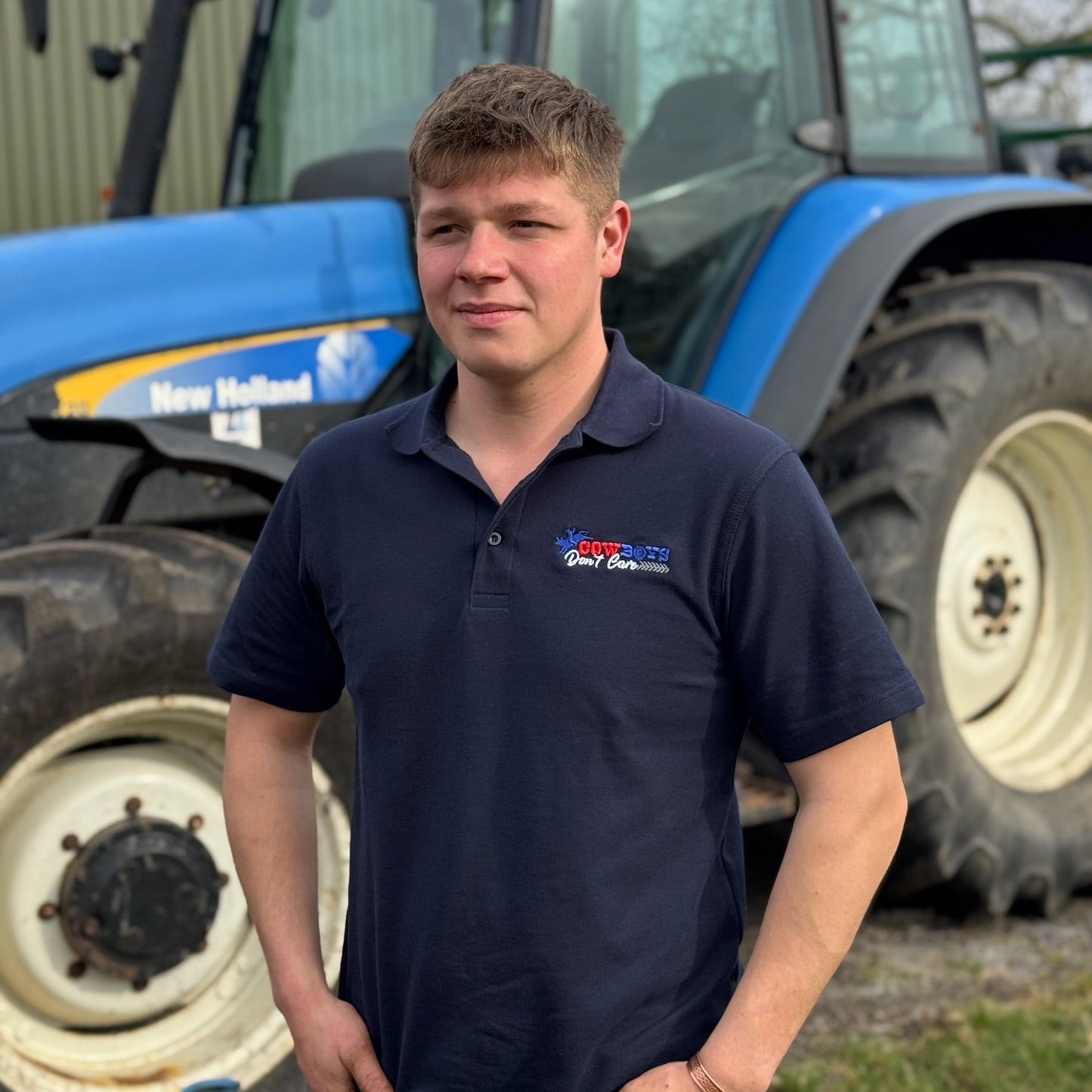 Men's Farming is Life Polo Shirt