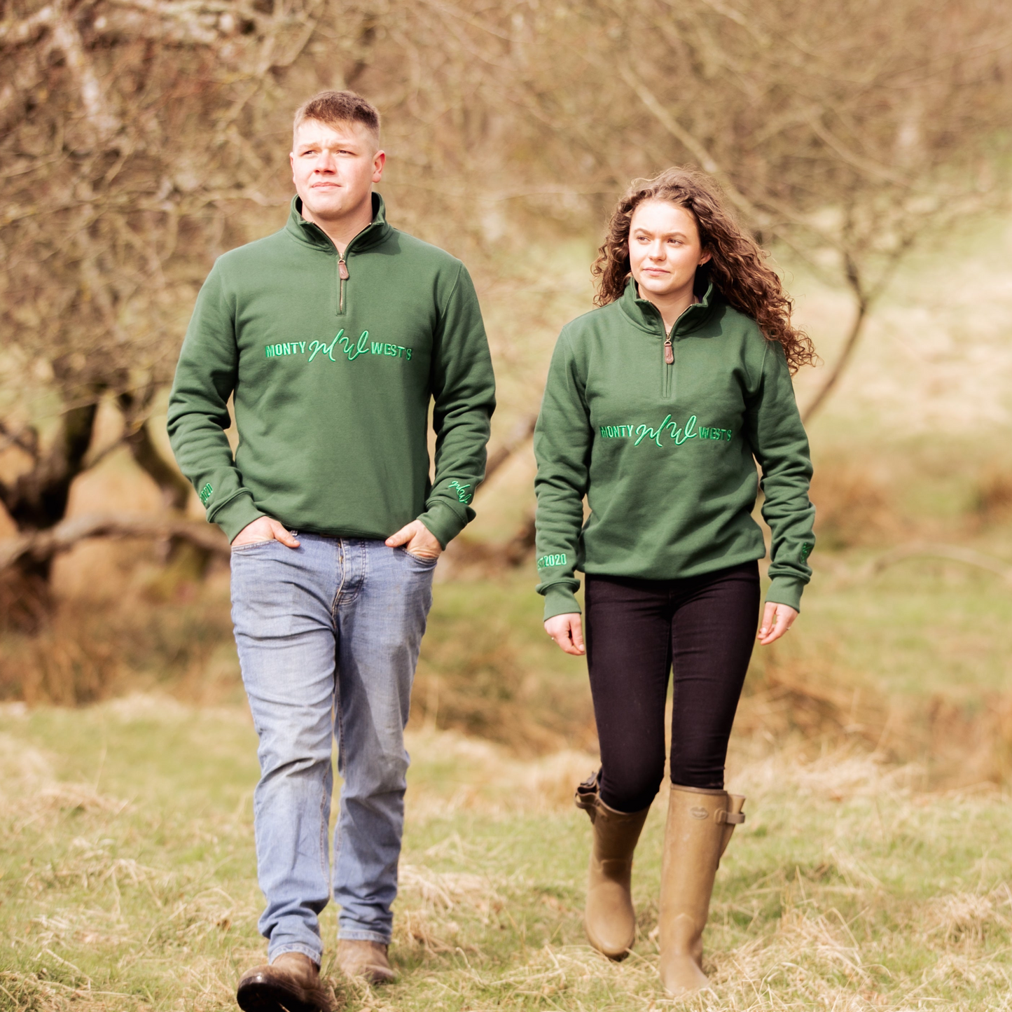 The Baldersdale - Unisex Quarter Zip Sweatshirt
