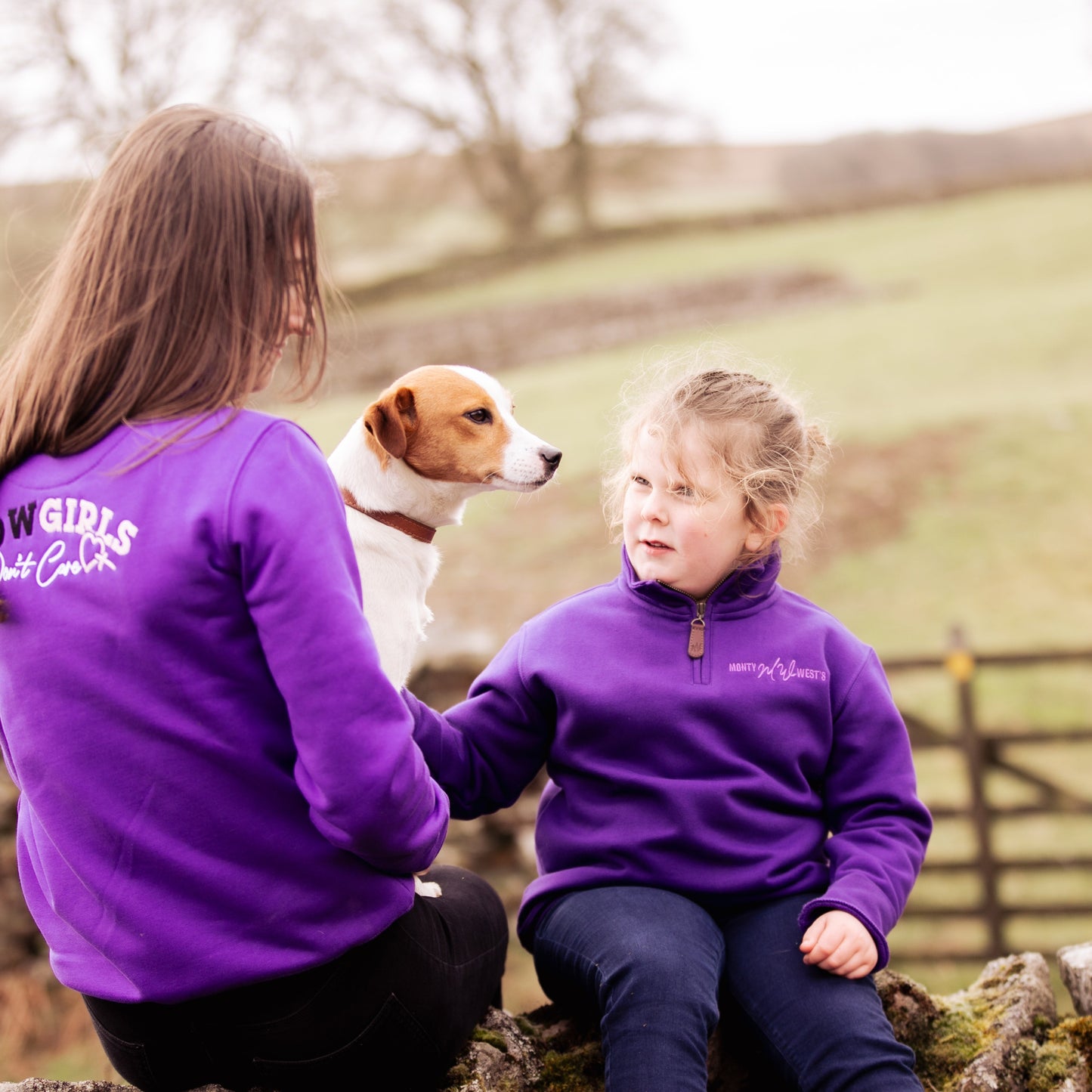 The Mini Eggleston - Children’s Quarter Zip Sweatshirt