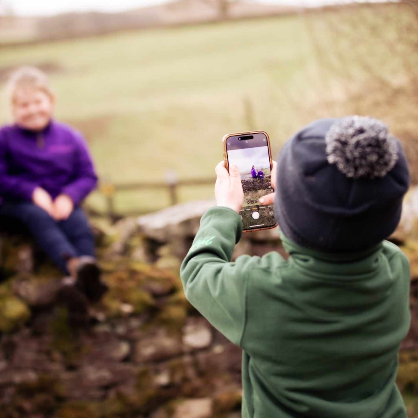 The Mini Baldersdale - Children's Unisex Quarter Zip Sweatshirt