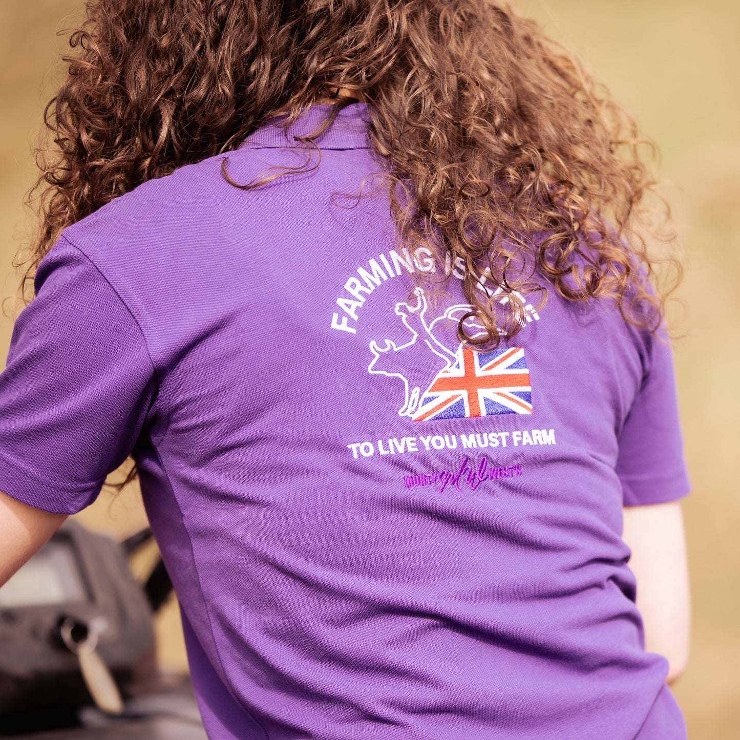 Women's Farming is Life Polo Shirt