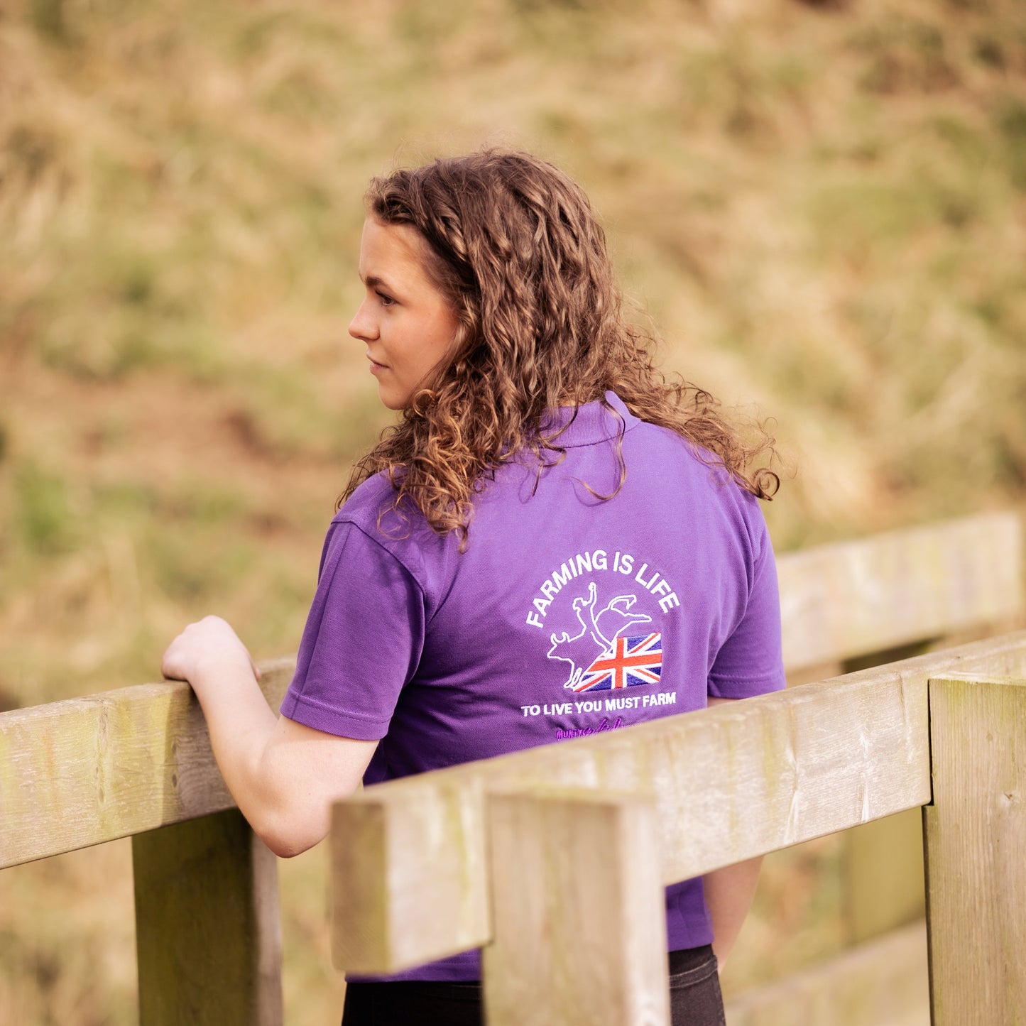 Women's Farming is Life Polo Shirt