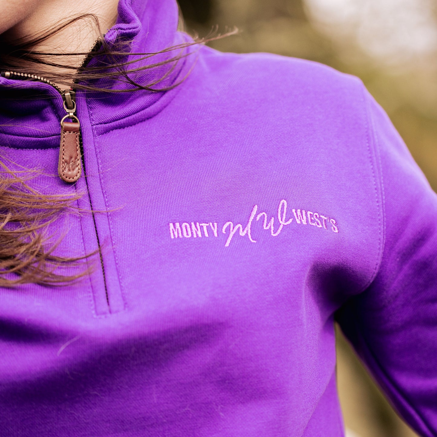 The Eggleston - Women’s Quarter Zip Sweatshirt