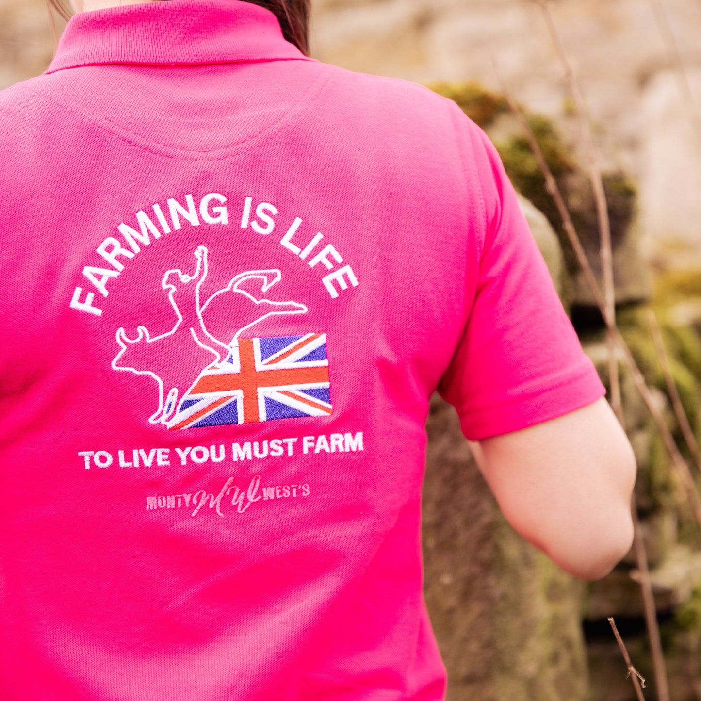 Women's Farming is Life Polo Shirt