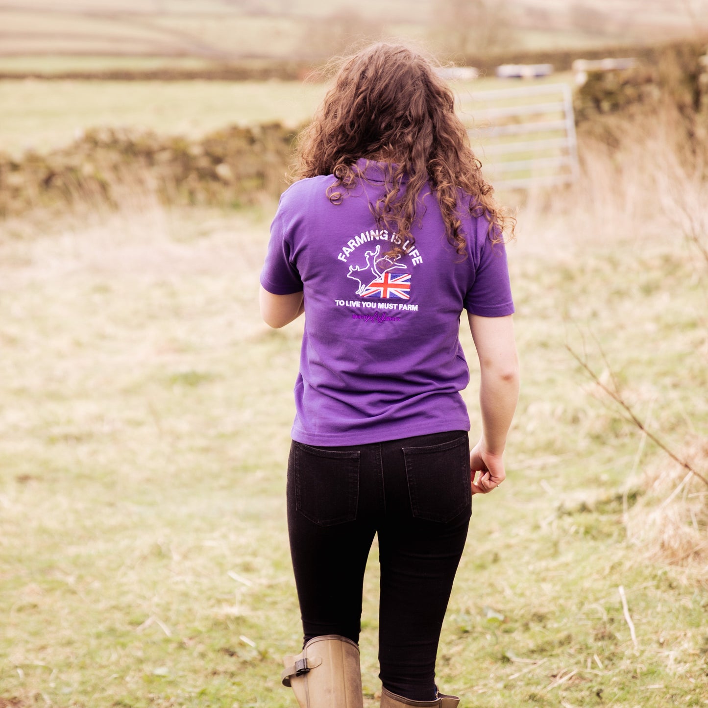 Women's Farming is Life Polo Shirt