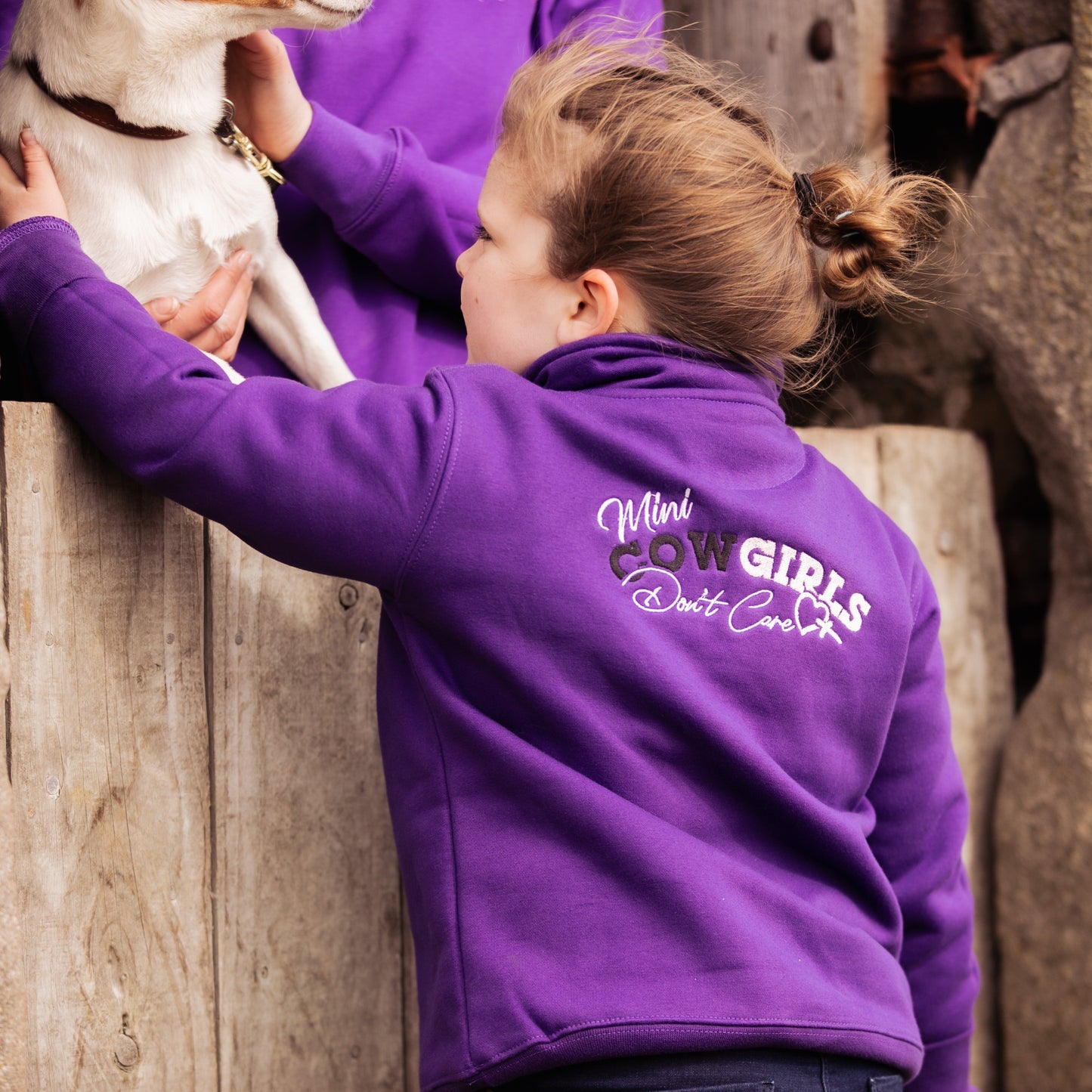 The Mini Eggleston - Children’s Quarter Zip Sweatshirt