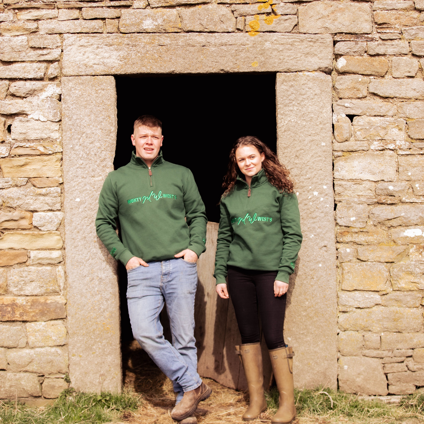 The Baldersdale - Unisex Quarter Zip Sweatshirt