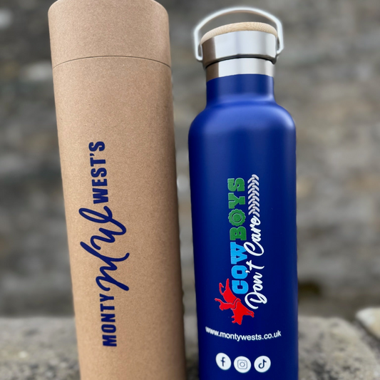 Cowboy Stainless Steel Flask