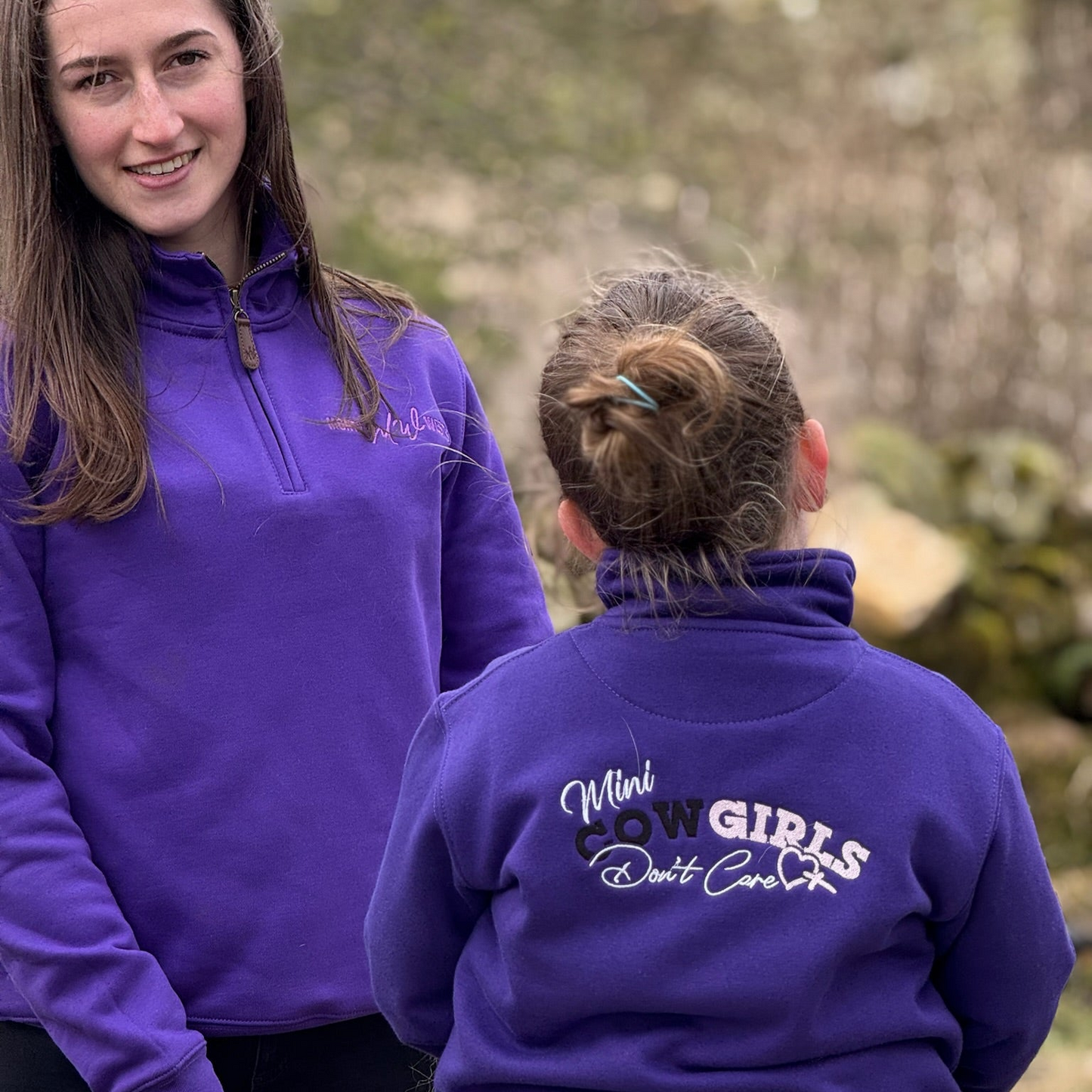 The Mini Eggleston - Children’s Quarter Zip Sweatshirt