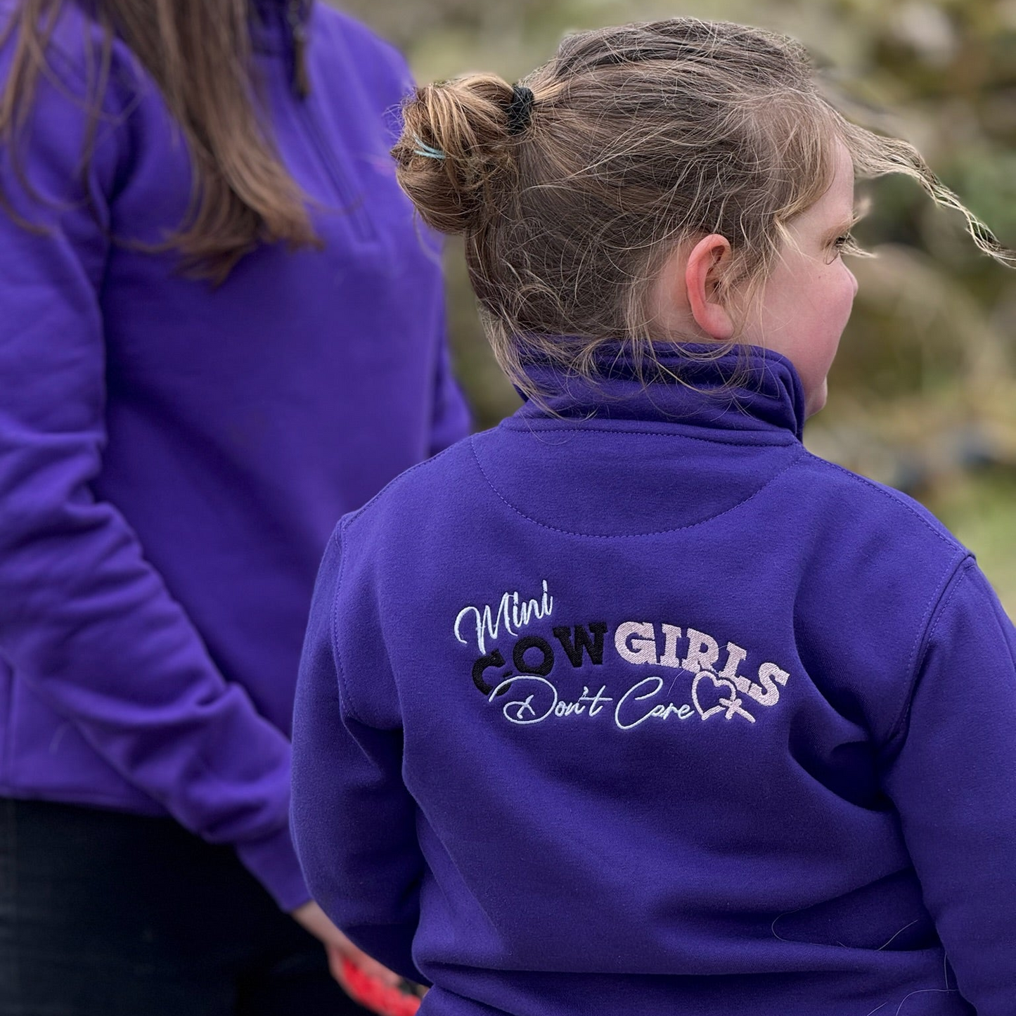 The Mini Eggleston - Children’s Quarter Zip Sweatshirt