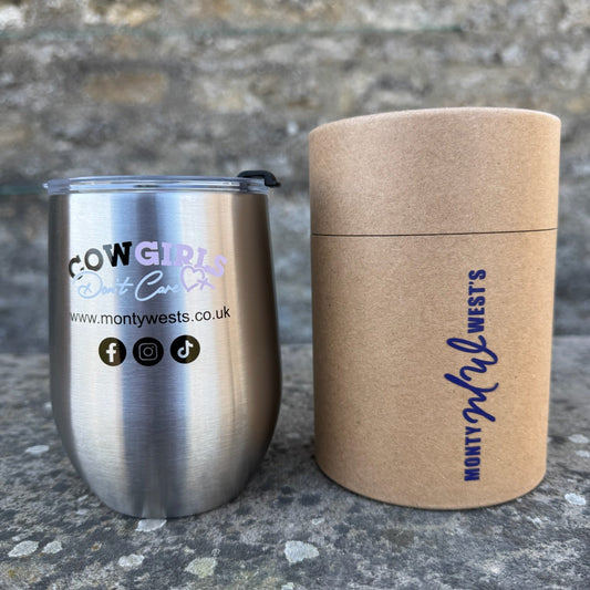 Cowgirl Stainless Steel Travel Mug