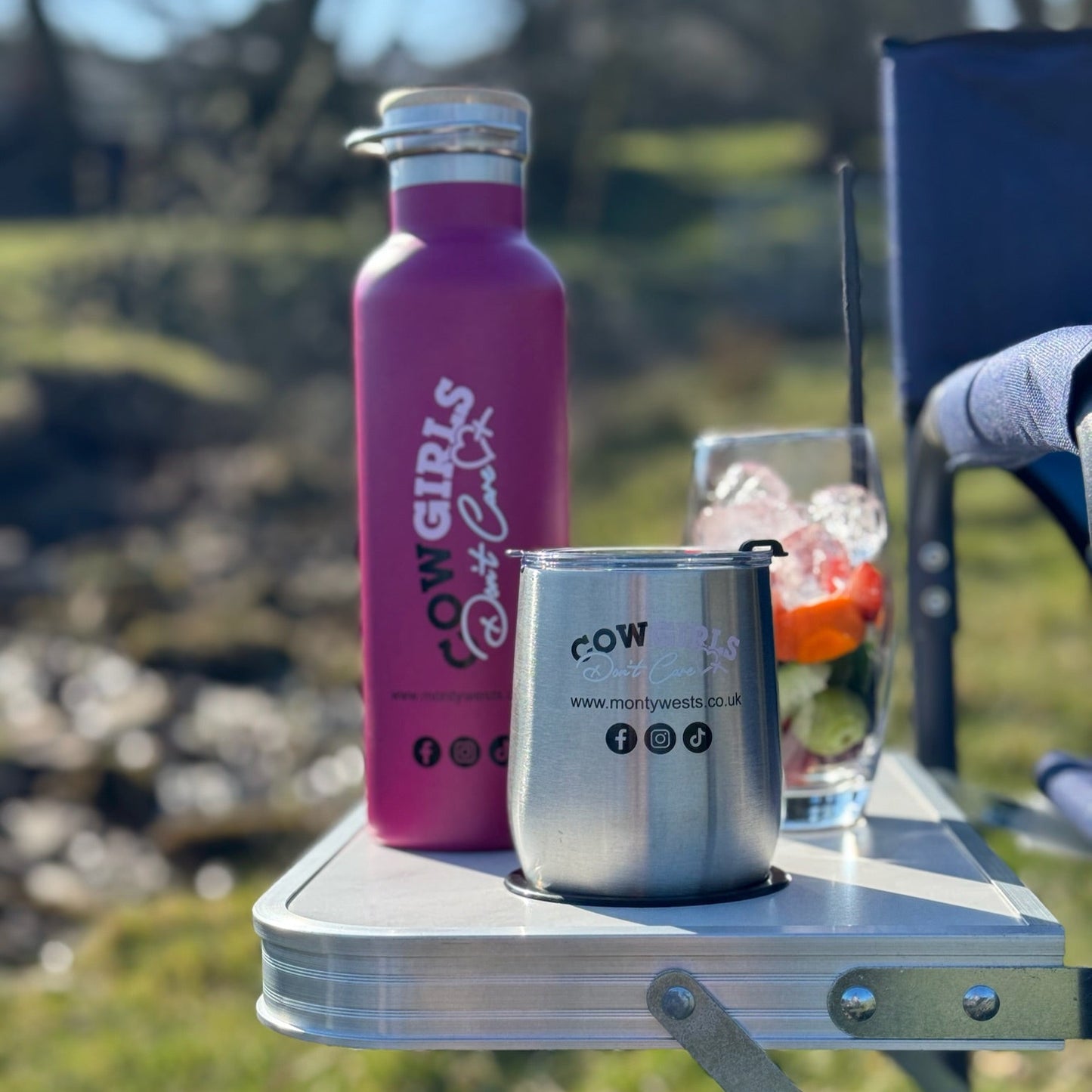 Cowgirl Stainless Steel Travel Mug