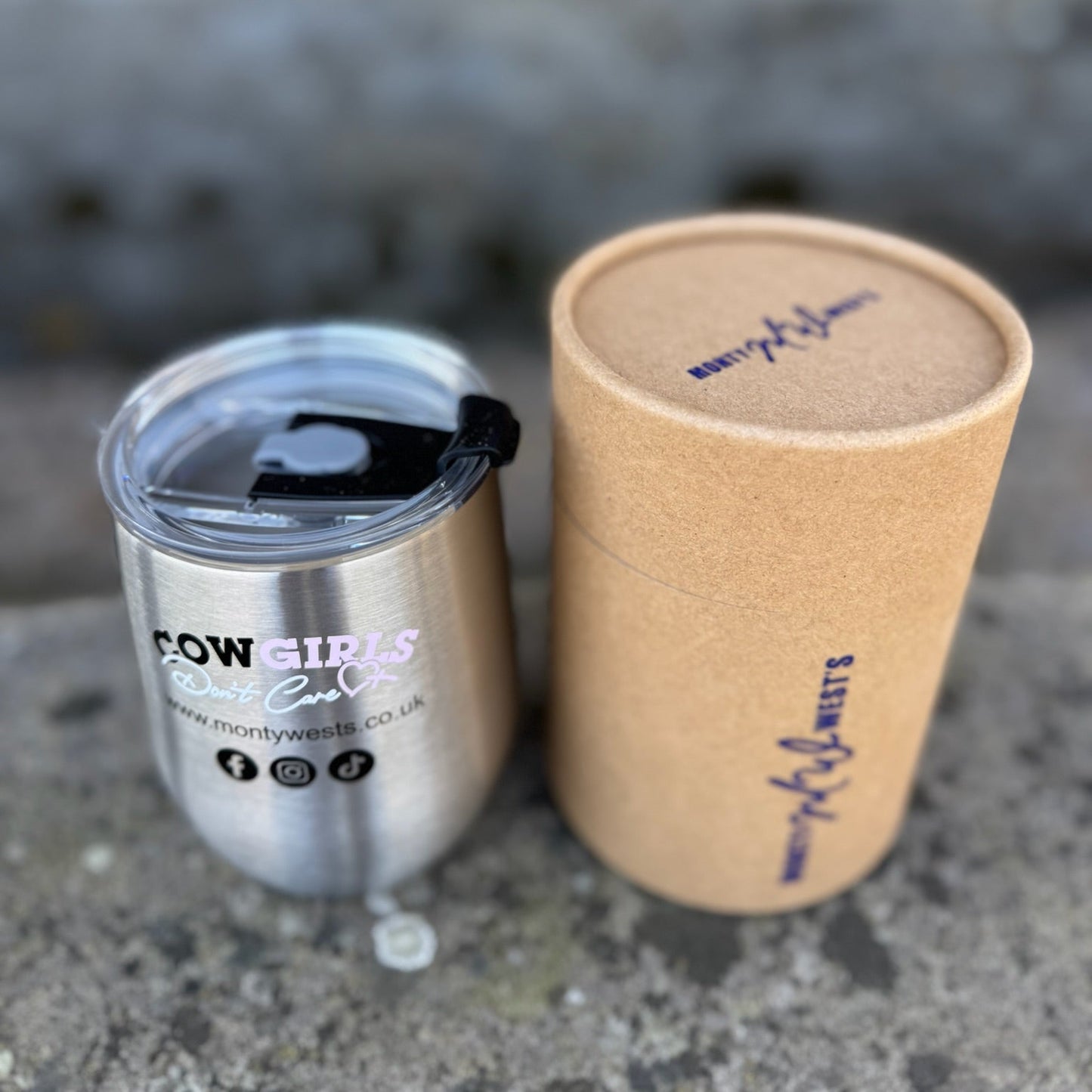 Cowgirl Stainless Steel Travel Mug