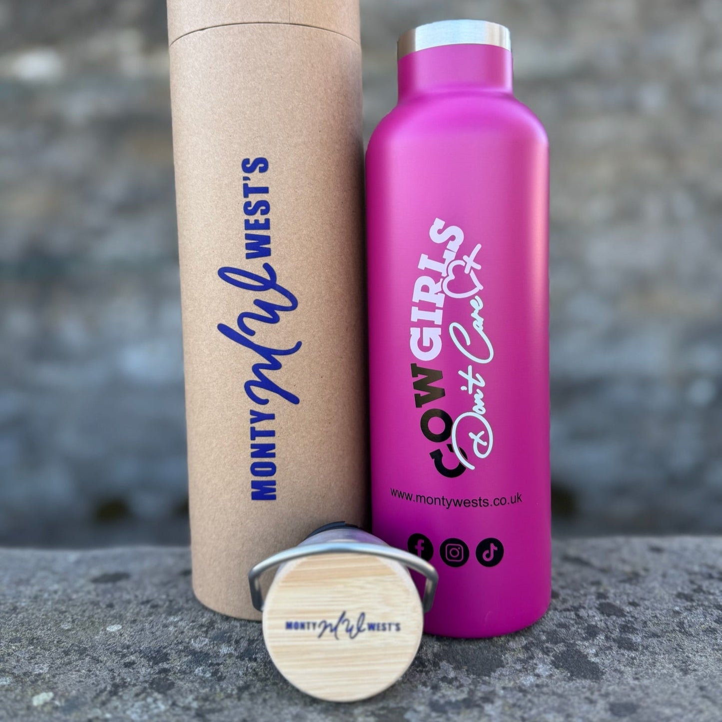 Cowgirl Stainless Steel Flask