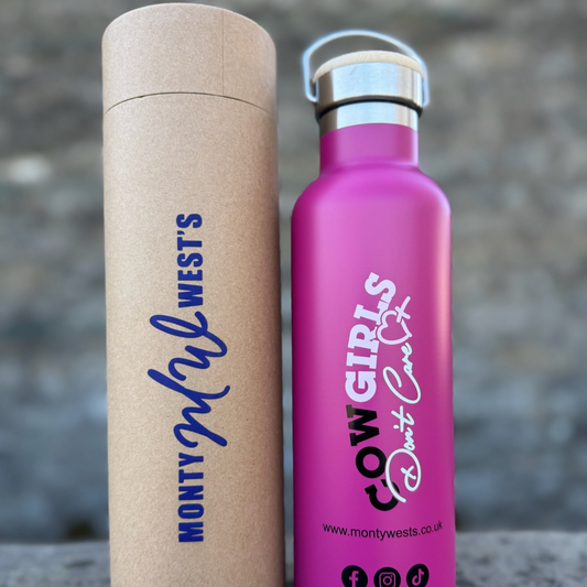 Cowgirl Stainless Steel Flask