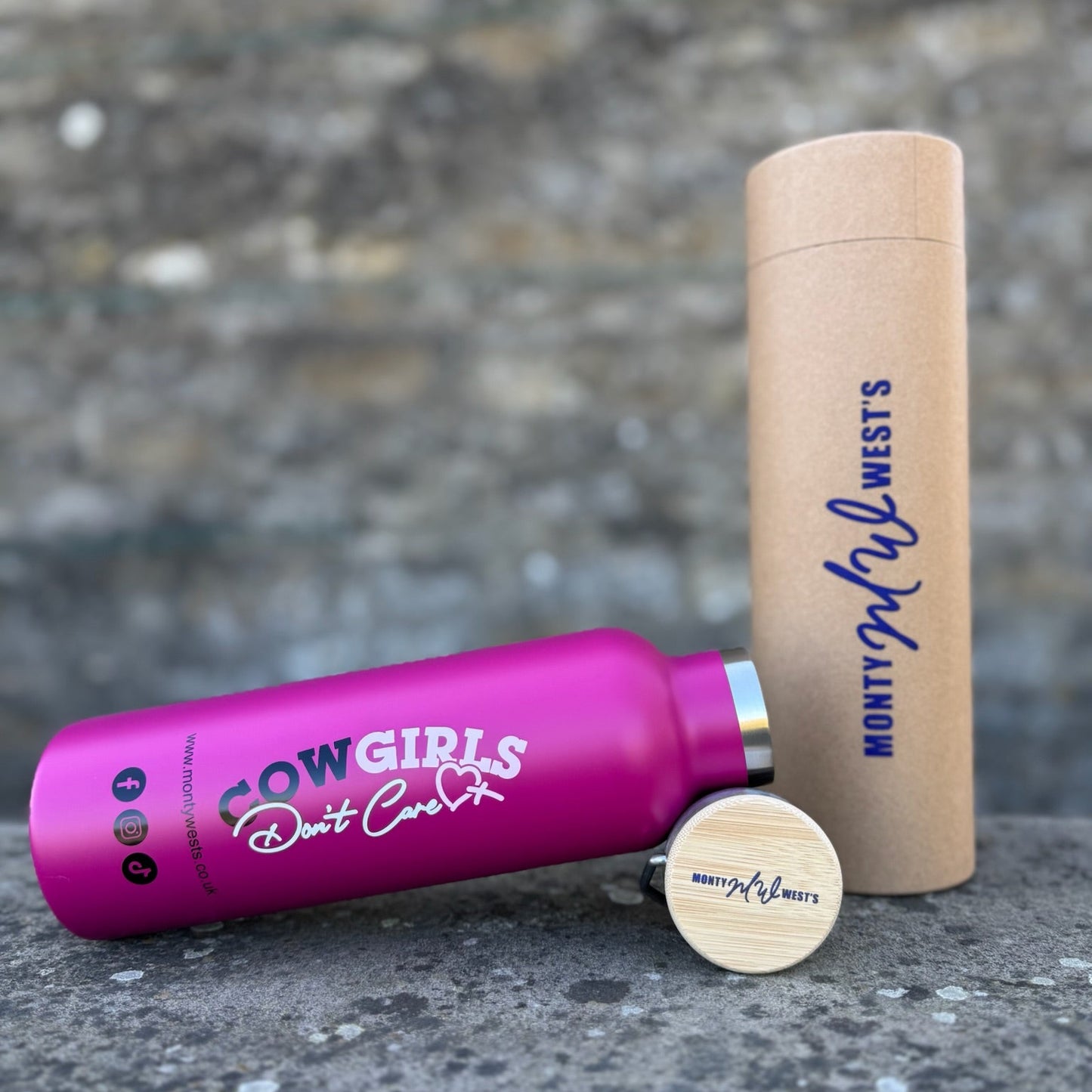 Cowgirl Stainless Steel Flask