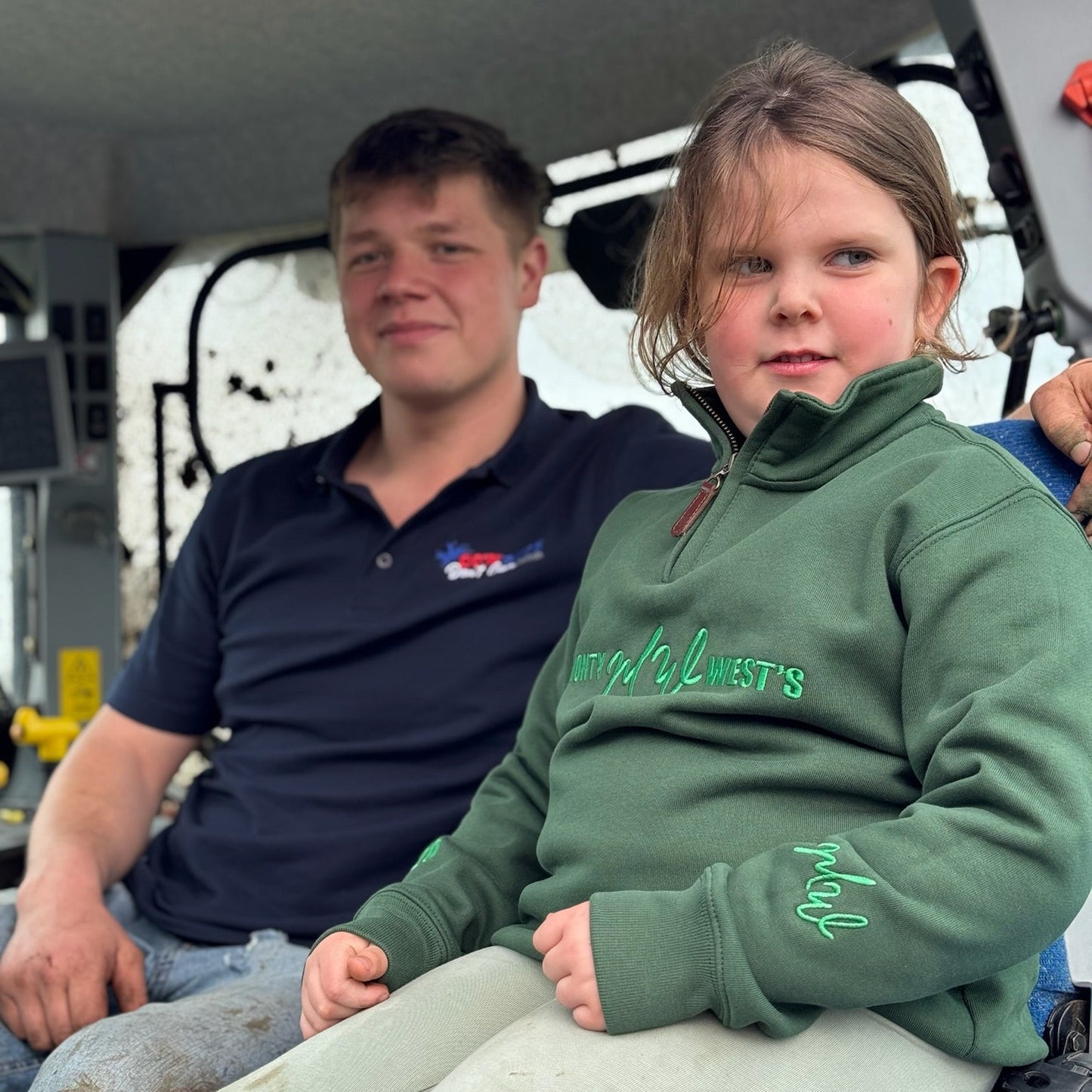 The Mini Baldersdale - Children's Unisex Quarter Zip Sweatshirt