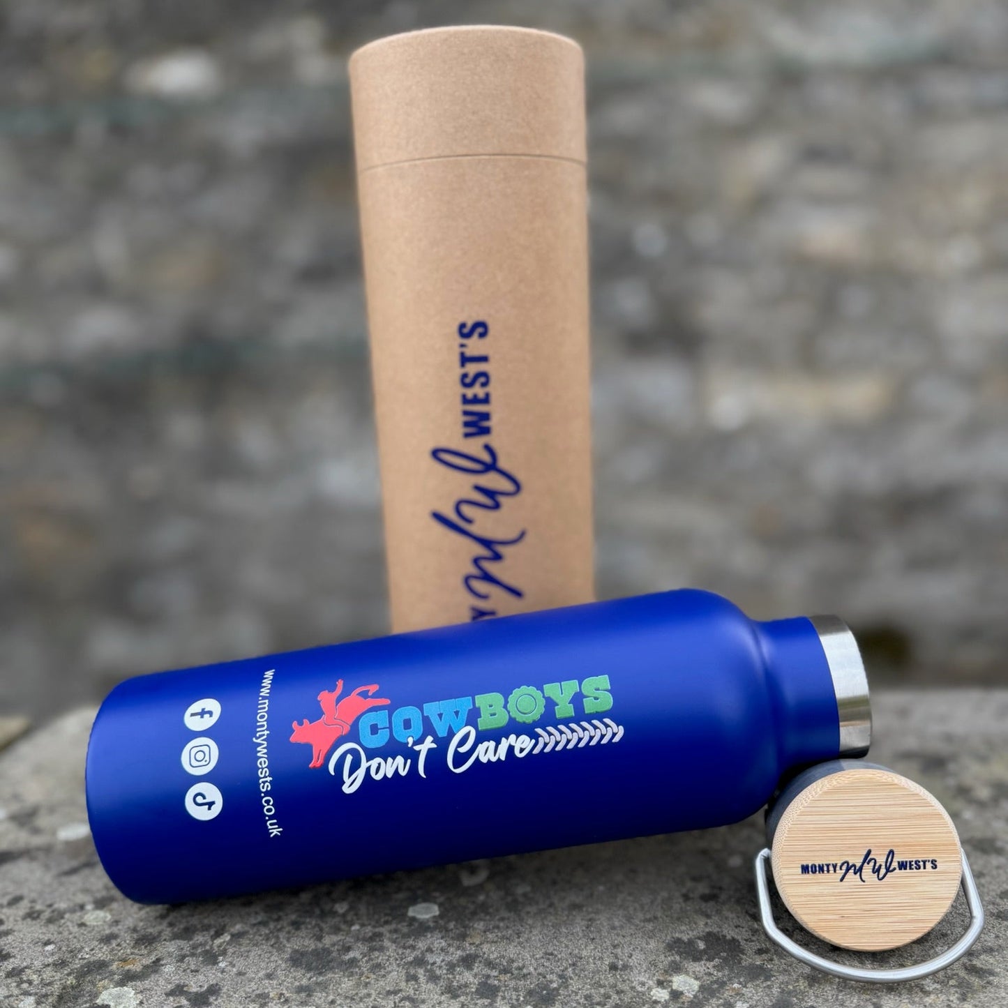 Cowboy Stainless Steel Flask