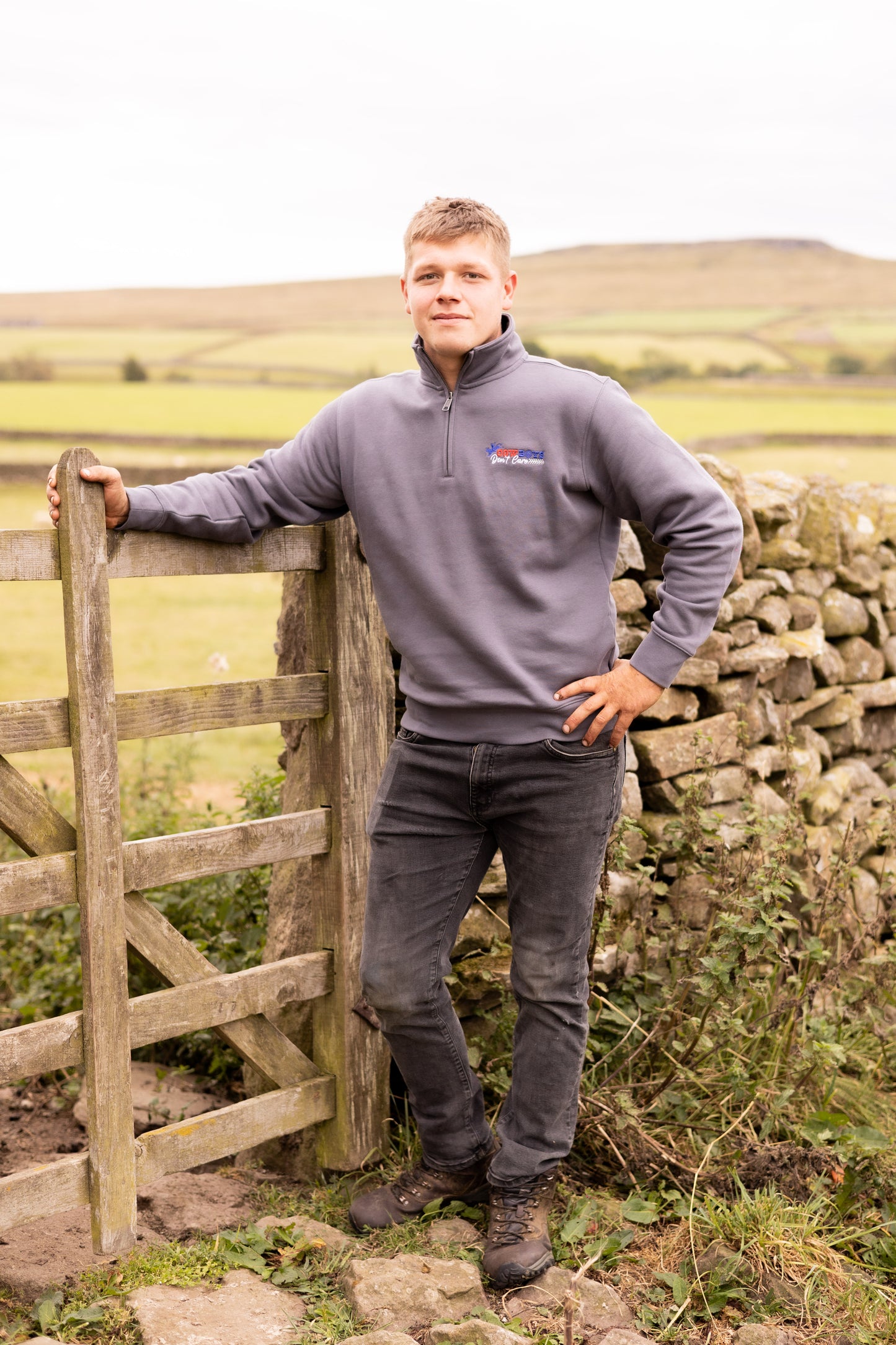 Farming is Life - MENS - Quarter Zip Sweatshirt