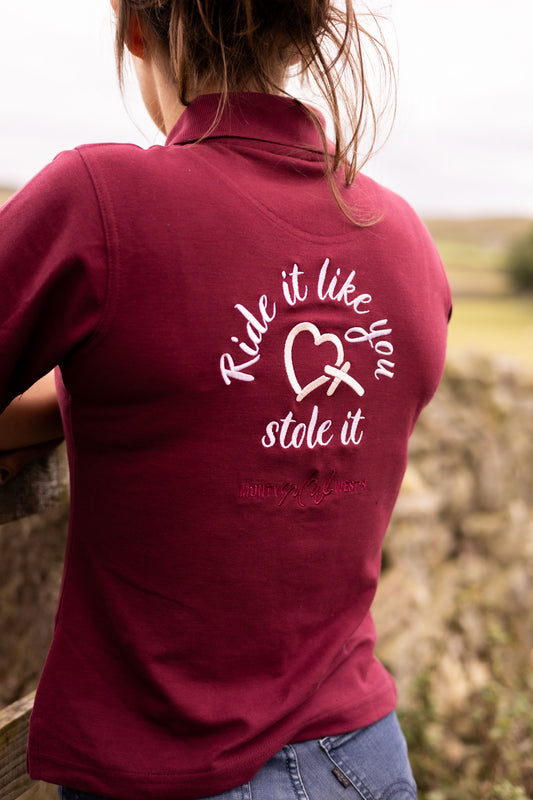 Ride it like you stole it - Polo Shirt