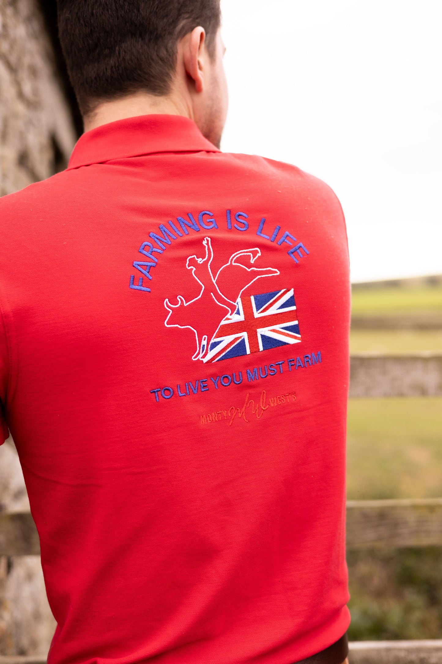 Men's Farming is Life Polo Shirt