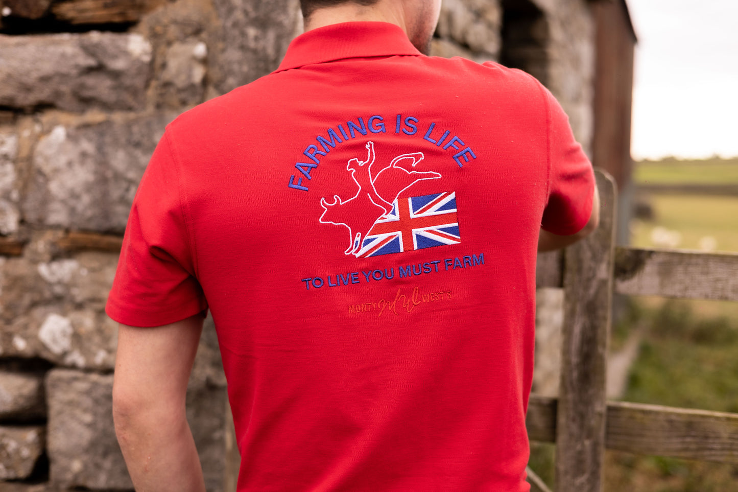 Men's Farming is Life Polo Shirt