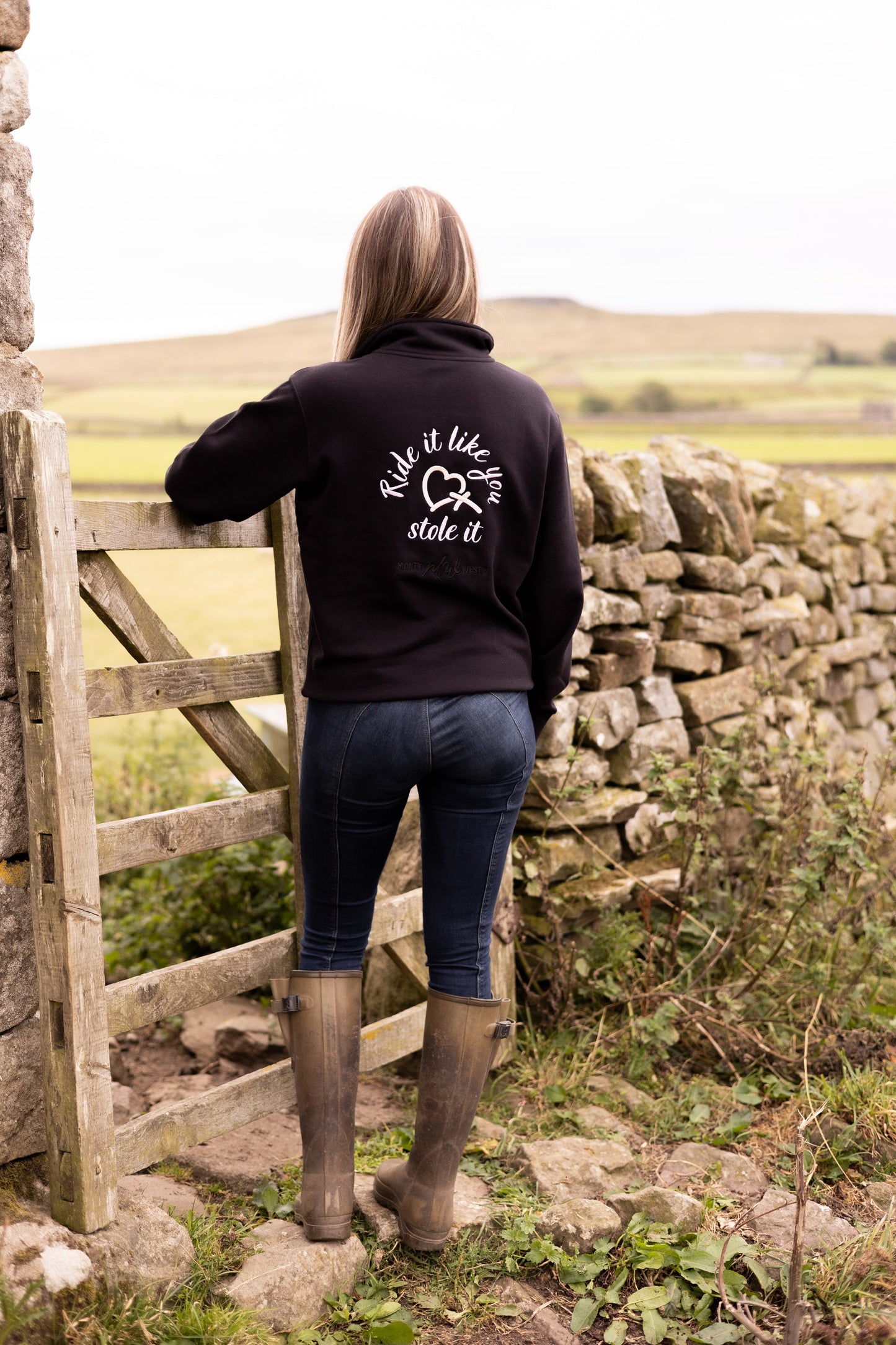 Ride it like you stole it - LADIES - Quarter Zip