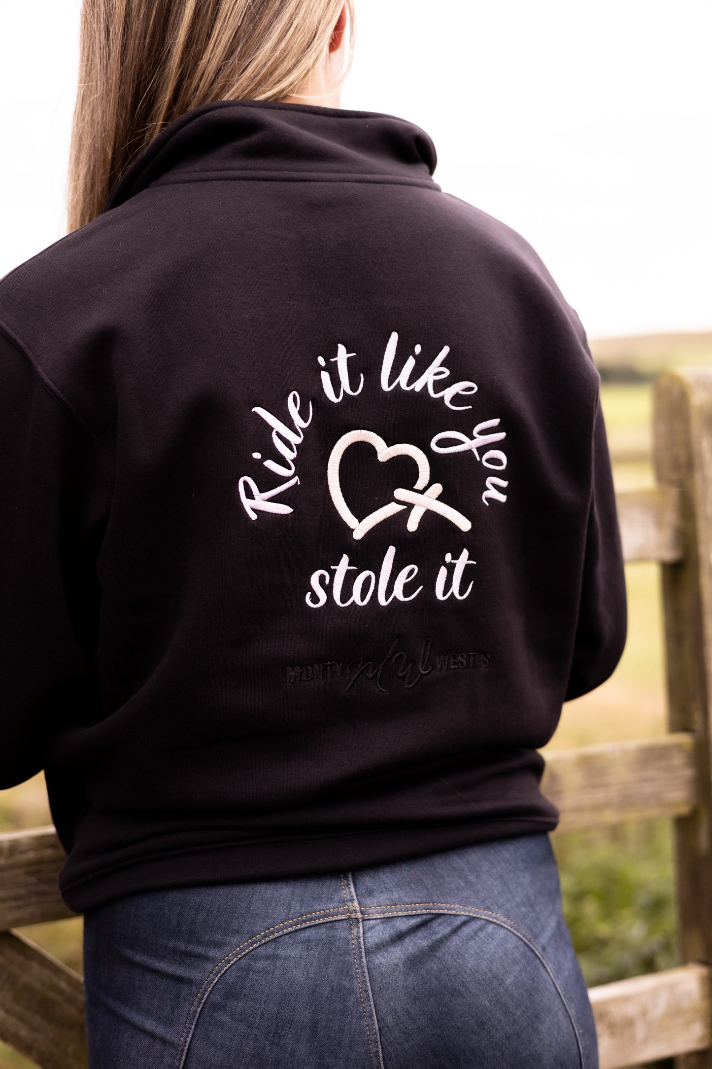 Ride it like you stole it - LADIES - Quarter Zip