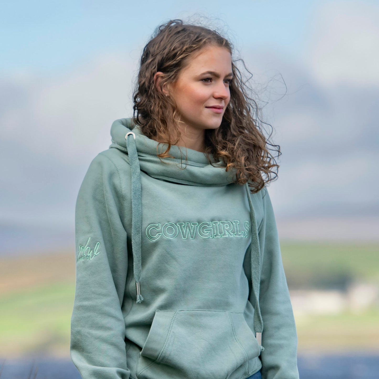 The Mickleton - Cross-Neck Hoodie