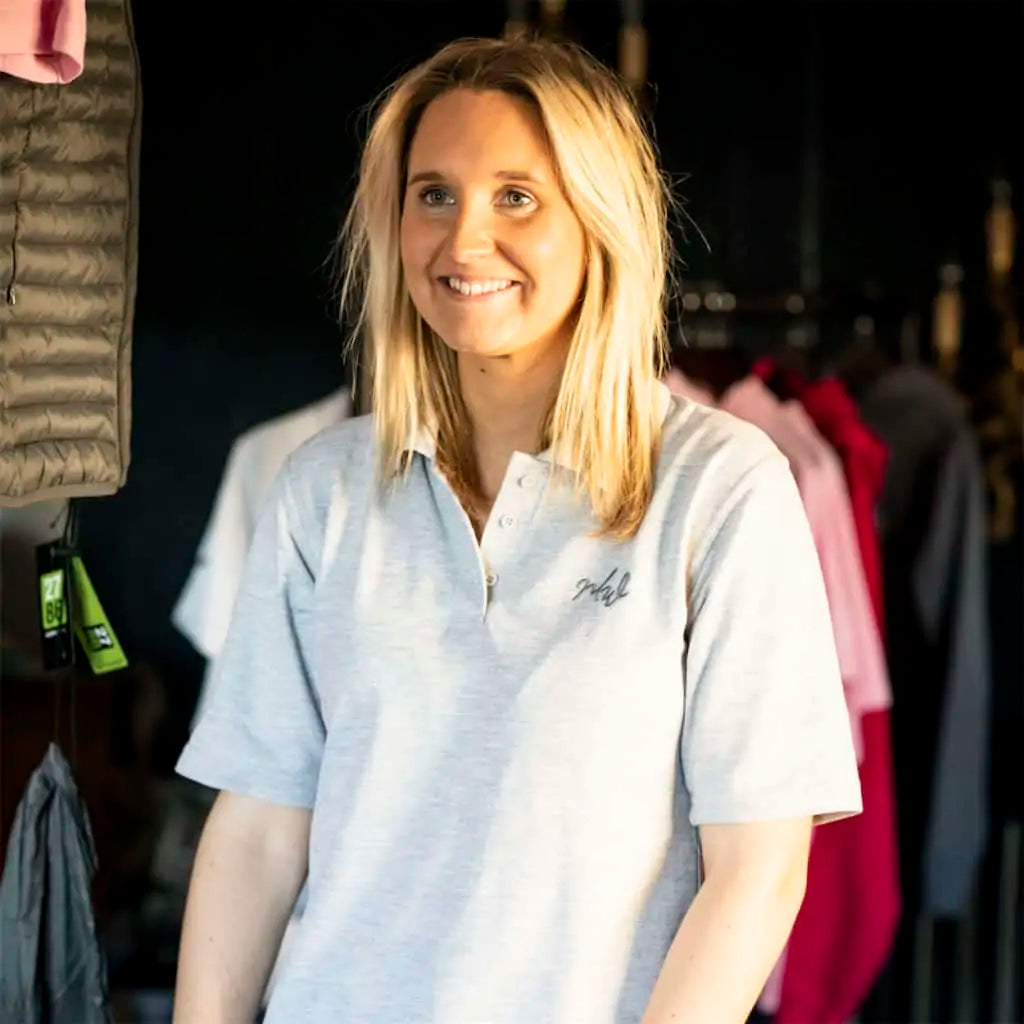 Women's Embroidered Polo Shirt