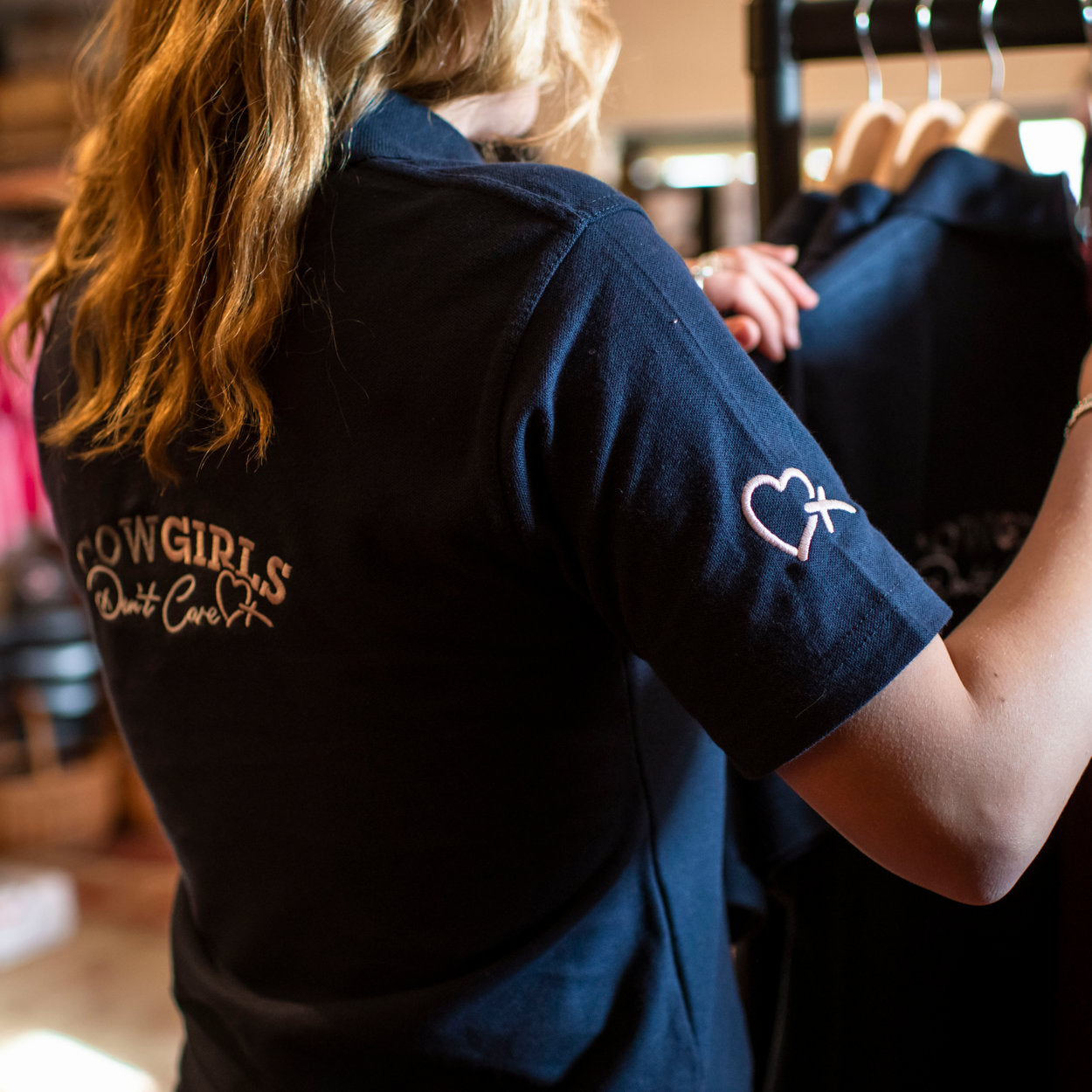 Women's Embroidered Polo Shirt