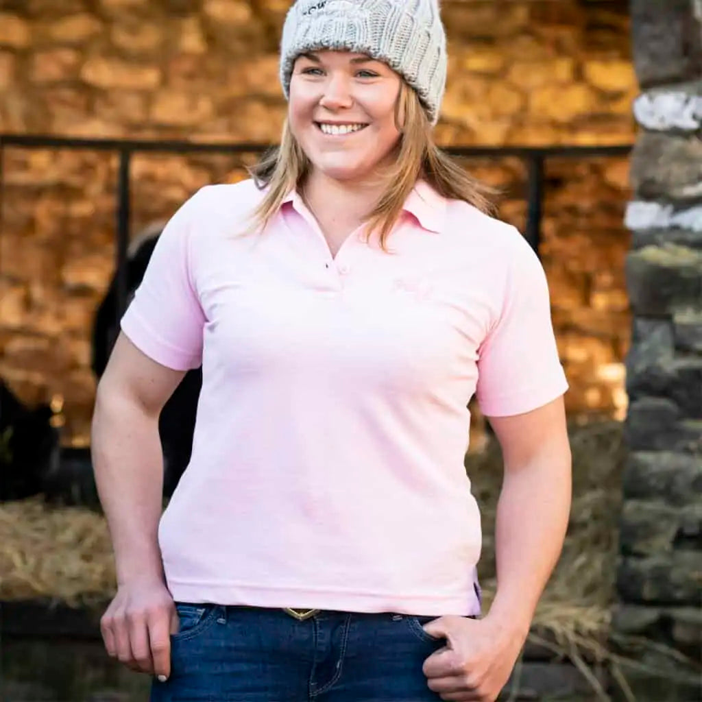Women's Embroidered Polo Shirt