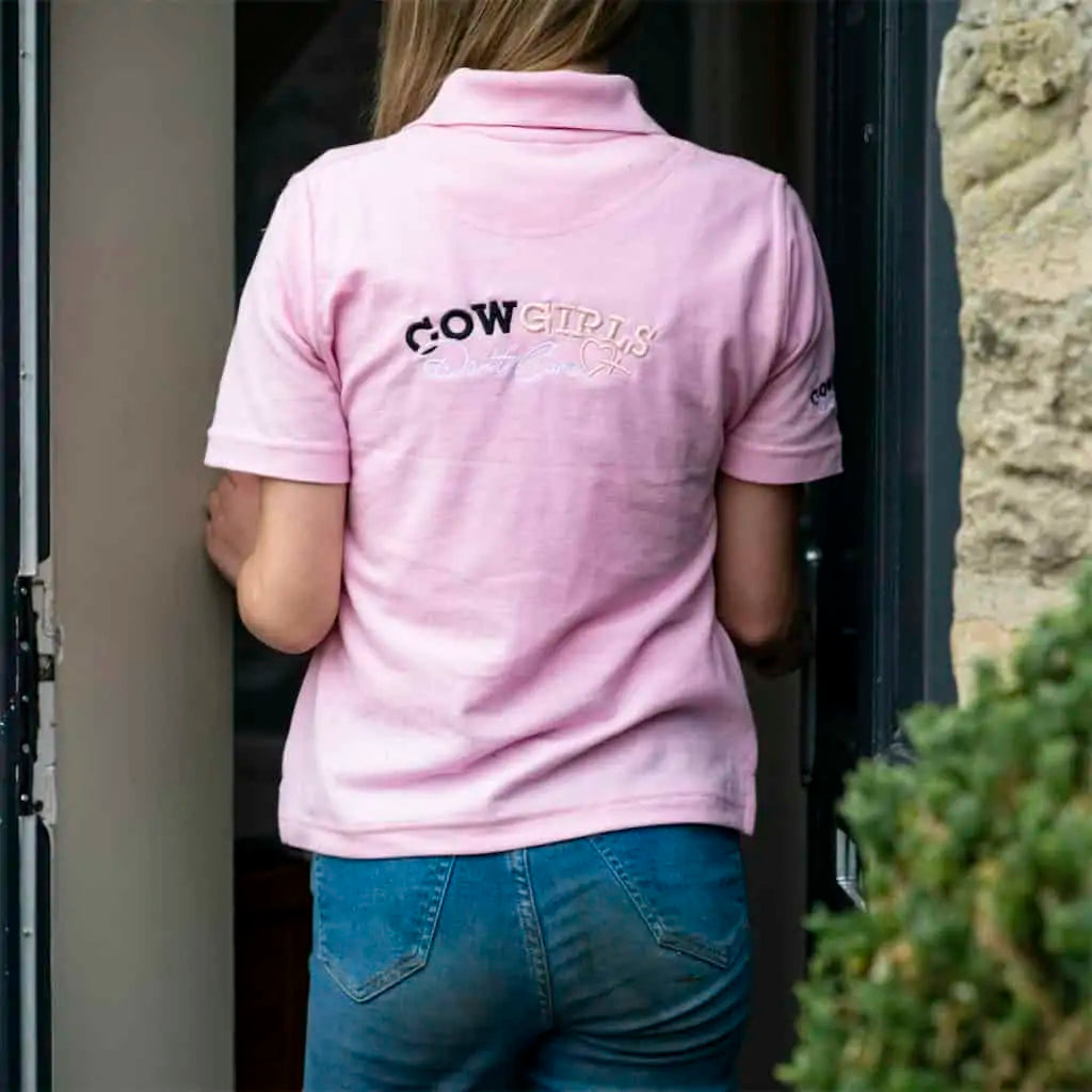 Women's Embroidered Polo Shirt
