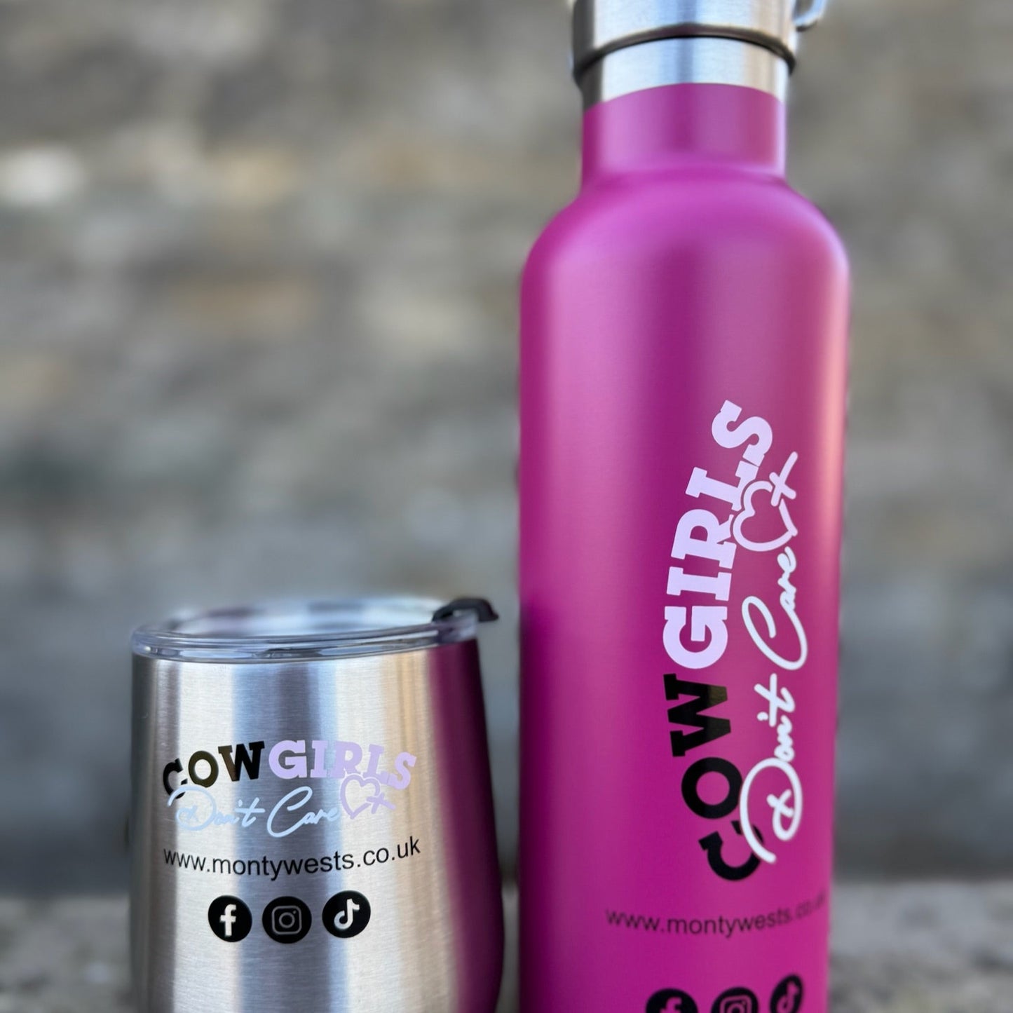 Cowgirl Stainless Steel Travel Mug
