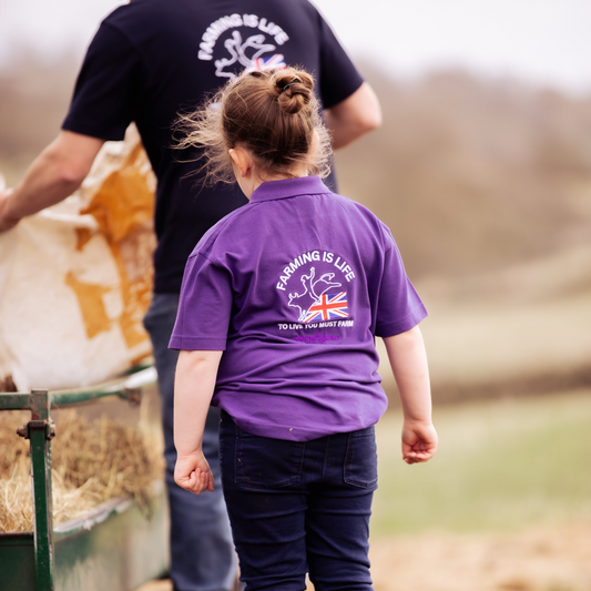 Girls Farming is Life Polo Shirt