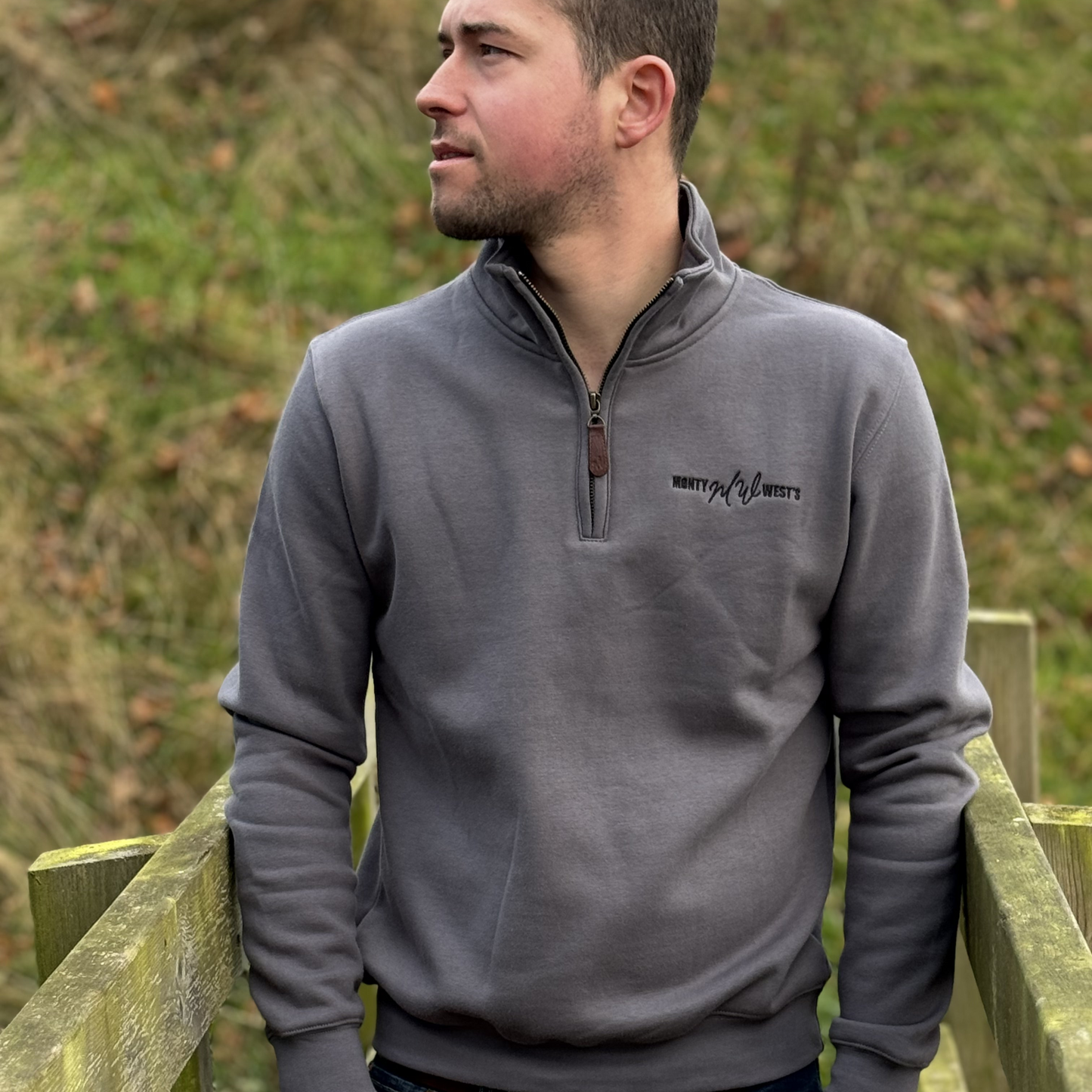 The Lunedale - Men’s Quarter Zip Sweatshirt