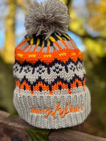 Old Skool Pom Pom Hat