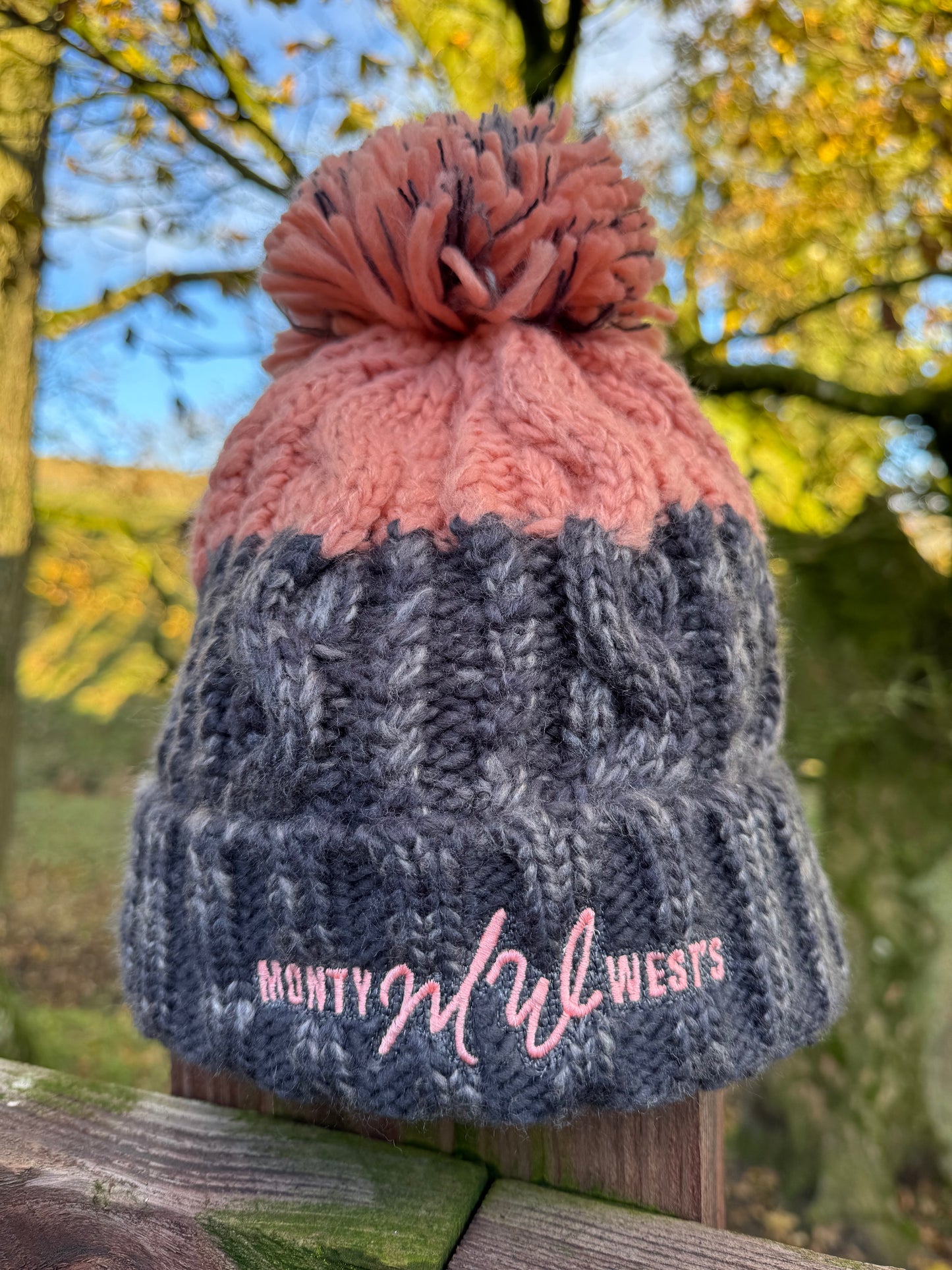 Chunky Pom Pom Hat