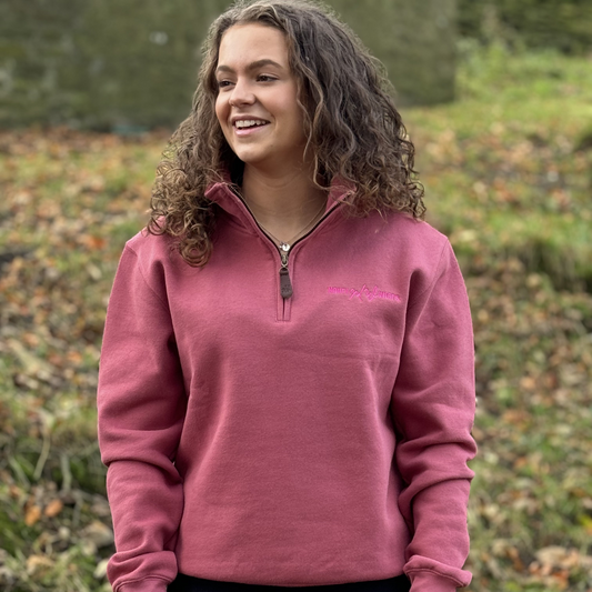 The Eggleston - Women’s Quarter Zip Sweatshirt