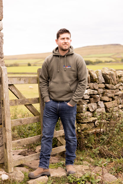 Farming is Life Mens Hoodie