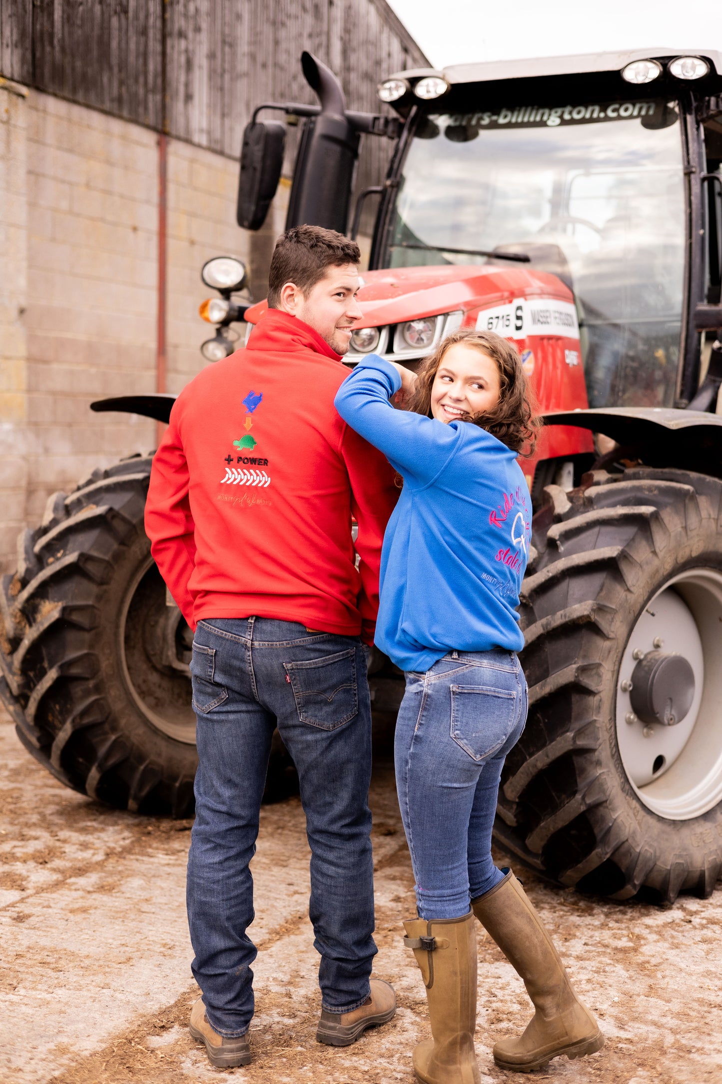 Ride it like you stole it - LADIES - Quarter Zip Fleece