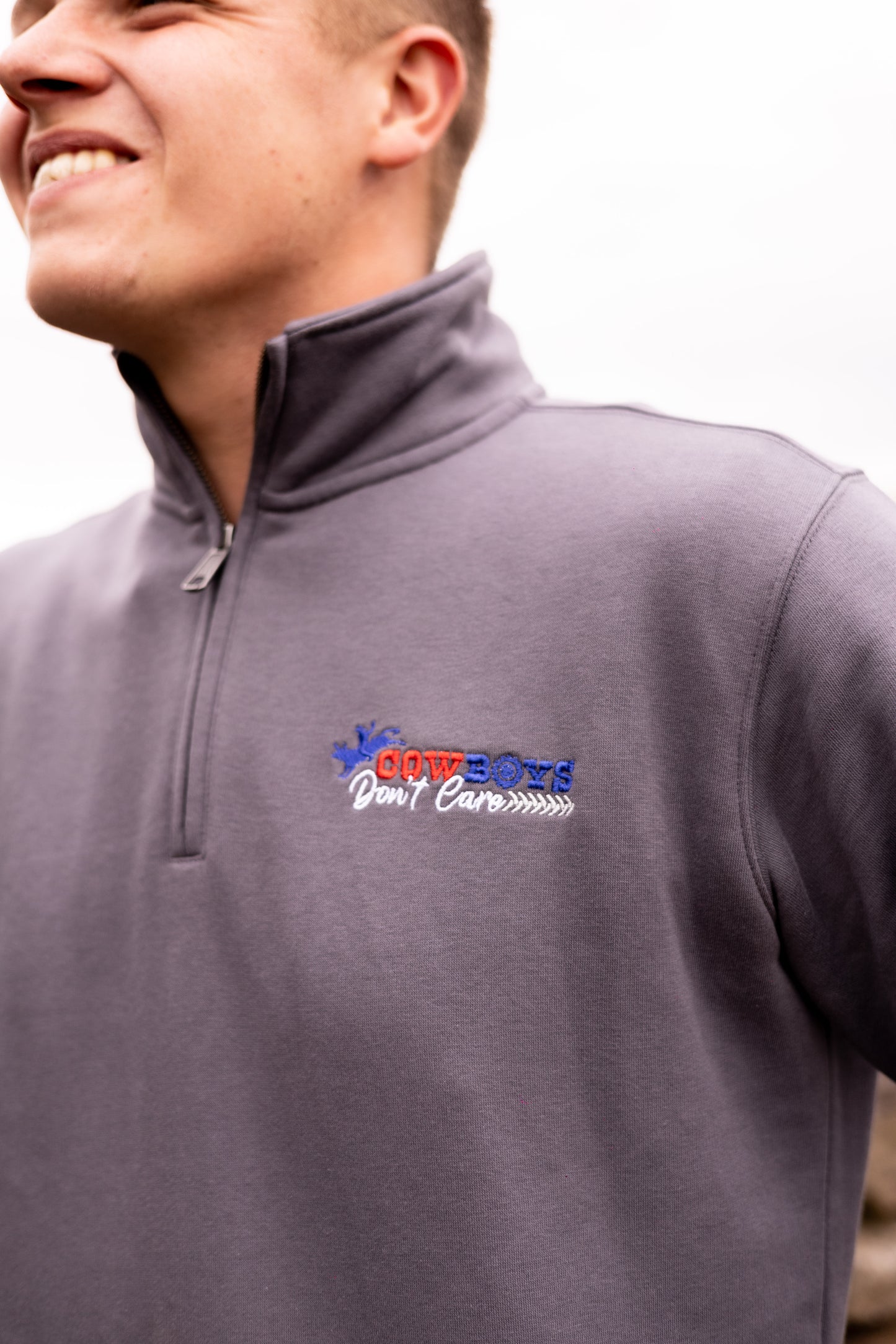 Farming is Life Mens Quarter Zip