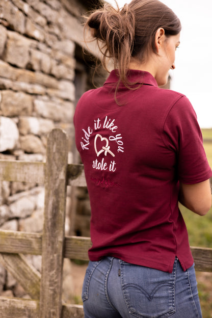 Ride it like you stole it - Polo Shirt