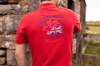 Men's Farming is Life Polo Shirt