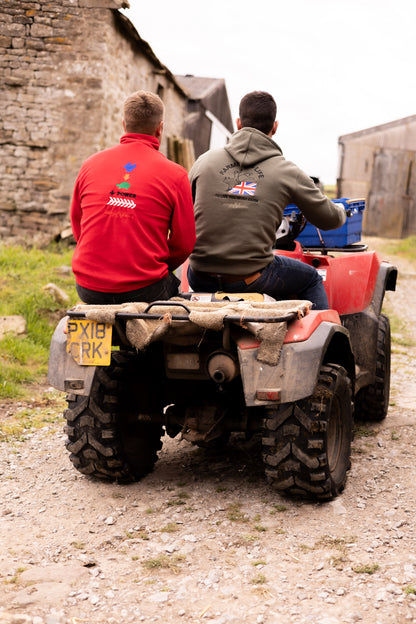 Hare to Tortoise - Mens - Quarter Zip Fleece