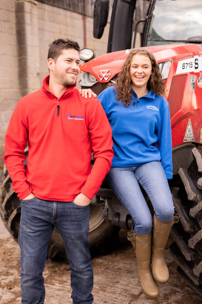 Hare to Tortoise - Mens - Quarter Zip Fleece