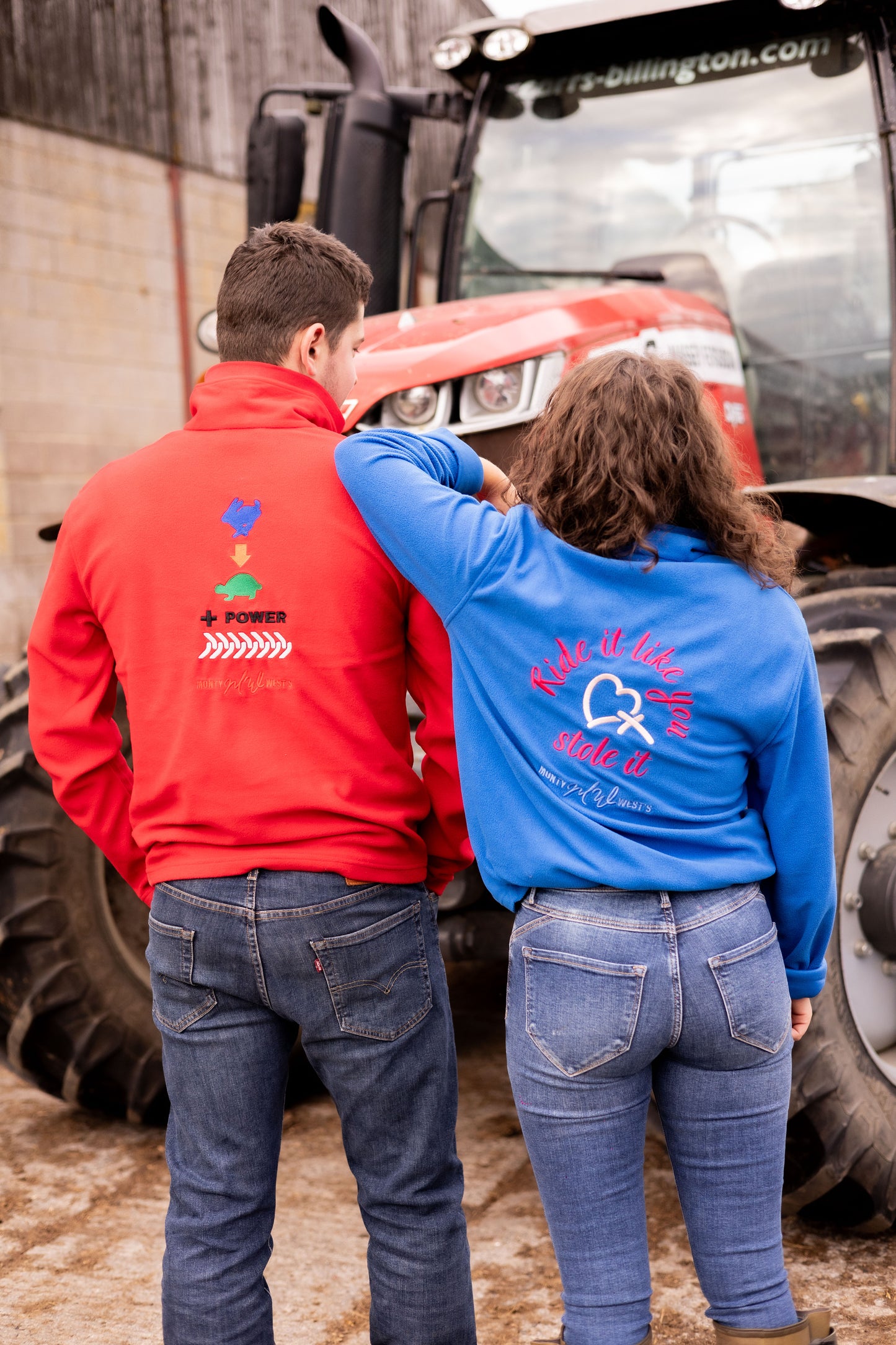 Hare to Tortoise - Mens - Quarter Zip Fleece