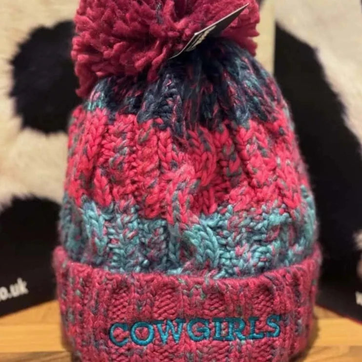 Women's Pom-Pom Bobble Hat